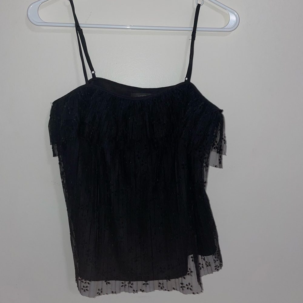 Black tank top